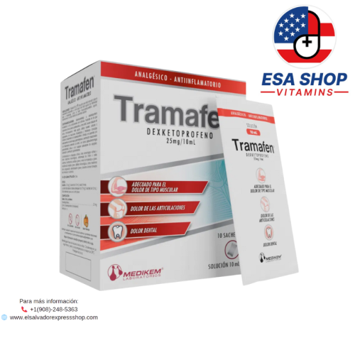 TRAMAFEN 25Mg X 10 SACHETS DE 10Ml