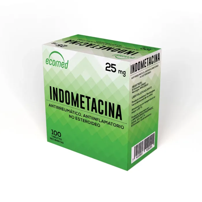 INDOMETHACIN ECOMED 25MG X 100 TABLETS - Image 2