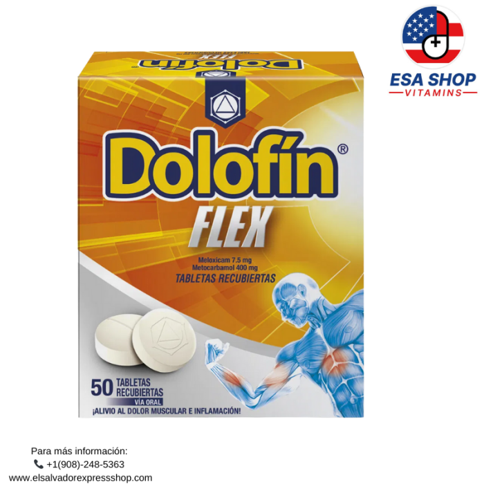 DOLOFIN FLEX X 50 TABLETAS