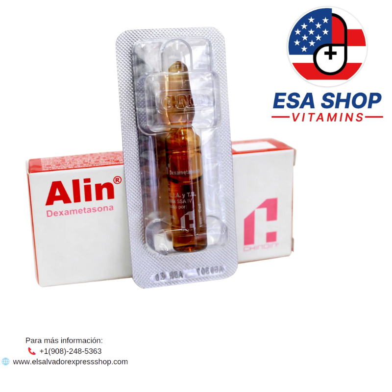 ALIN DEXAMETASONA 8 MG/2 ML X 1 SOLUCIÓN INYECTABLE