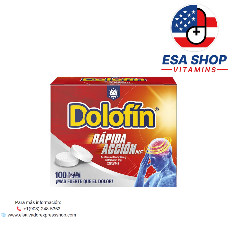 DOLOFIN RÁPIDA ACCIÓN NF – 100 TABLETAS