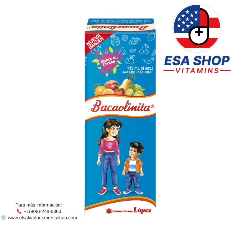 BACAOLINITA JARABE MULTIVITAMÍNICO 115 ML